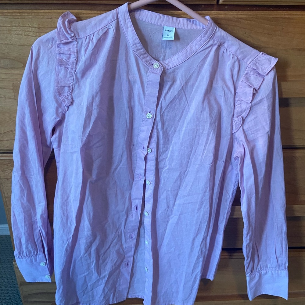 Old Navy Long Sleeve Button Up Shirt
